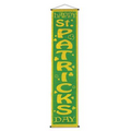 Happy St. Patrick's Day Velvet-Lame Door Panel